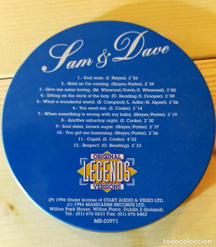 CDs de m&uacute;sica: SAM & DAVE - LEGENDS / ORIGINAL - CD - LATA - Foto 2