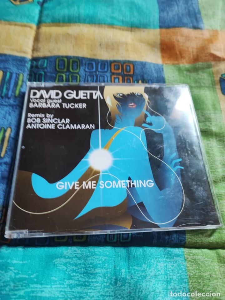 CDs de m&uacute;sica: DAVID GUETTA FEATURING BARBARA TUCKER - GIVE ME SOMETHING (MAXI SINGLE) - Foto 1