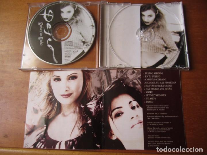 CDs de m&uacute;sica: Greta y Los Garbo - Deseo (CD 1995) - Foto 5