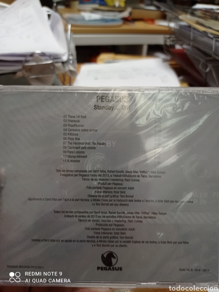 CDs de m&uacute;sica: Pegasus - standby on - Foto 2
