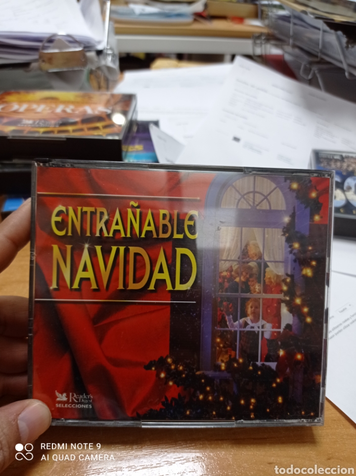 CDs de m&uacute;sica: Entra&ntilde;able navidad - 5 cds - Foto 1