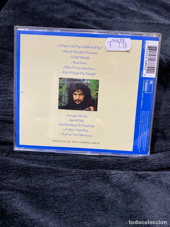 CDs de m&uacute;sica: CD CAT STEVENS, TEA FOR THE TILLERMAN - Foto 2