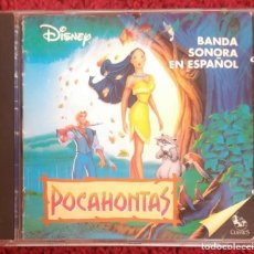 CDs de Música: B.S.O. POCAHONTAS (WALT DISNEY) CD 1995 BANDA SONORA EN ESPAÑOL. Lote 316876458