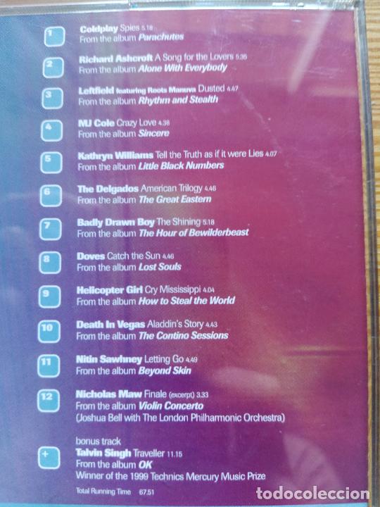 CDs de m&uacute;sica: CD 2000 TECHNICS MERCURY MUSIC PRIZE COMPILATION (Y4) - Foto 3