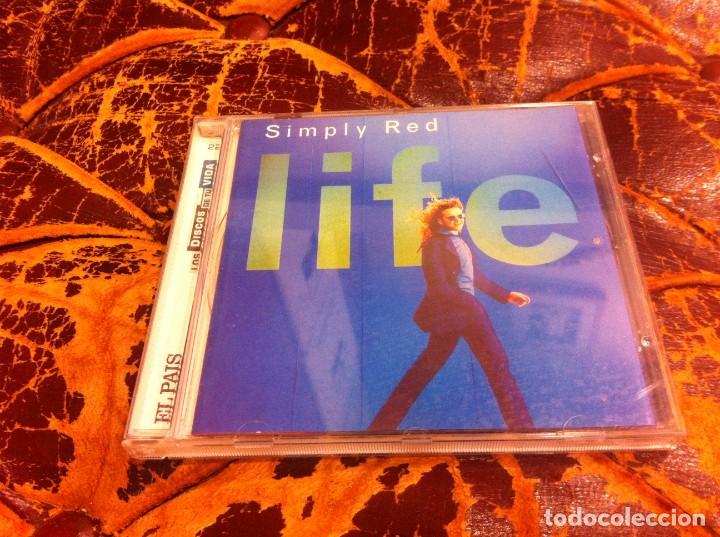 CDs de m&uacute;sica: CD. SIMPLY RED. LIFE. ED. EL PA&Iacute;S - Foto 1
