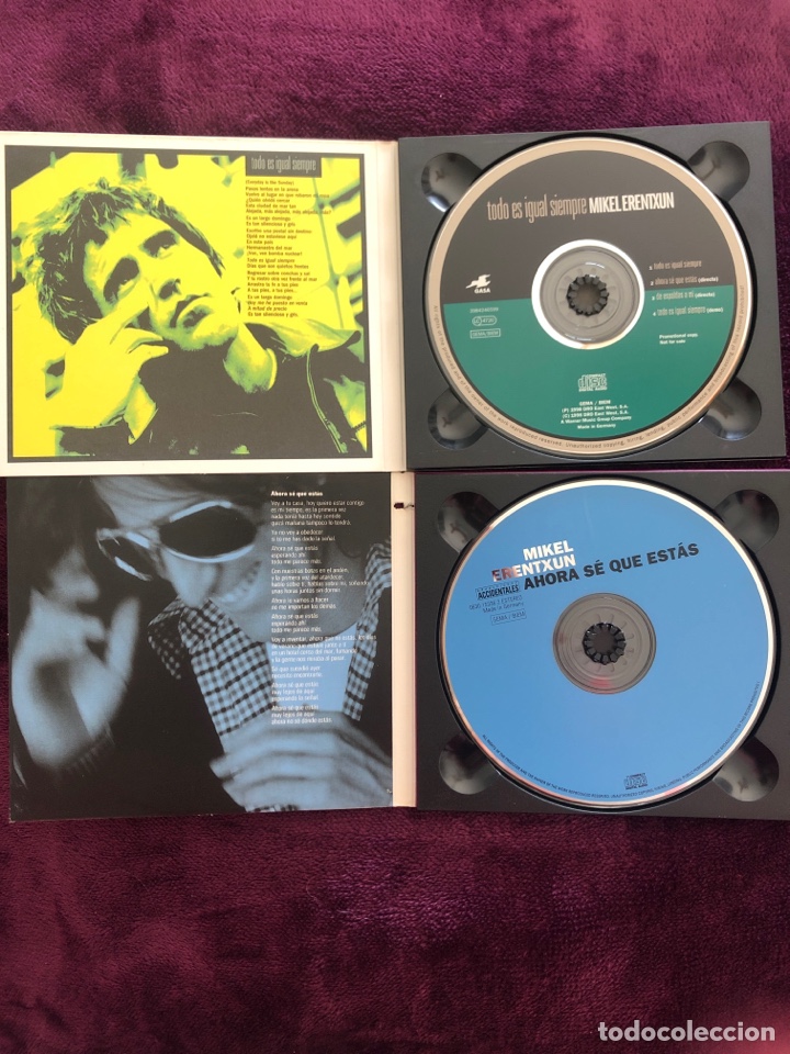 CDs de m&uacute;sica: Mikel Erentxun - Foto 2
