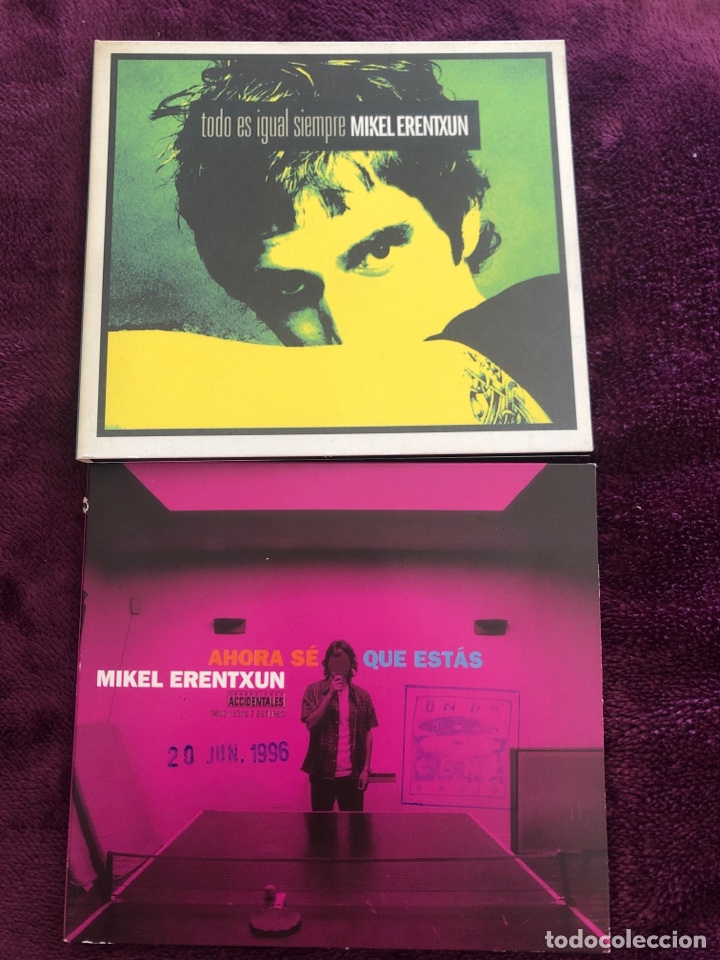 CDs de m&uacute;sica: Mikel Erentxun - Foto 1