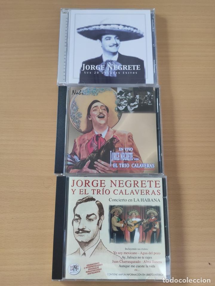 CDs de m&uacute;sica: Jorge Negrete Lote 3 CDs - Foto 1