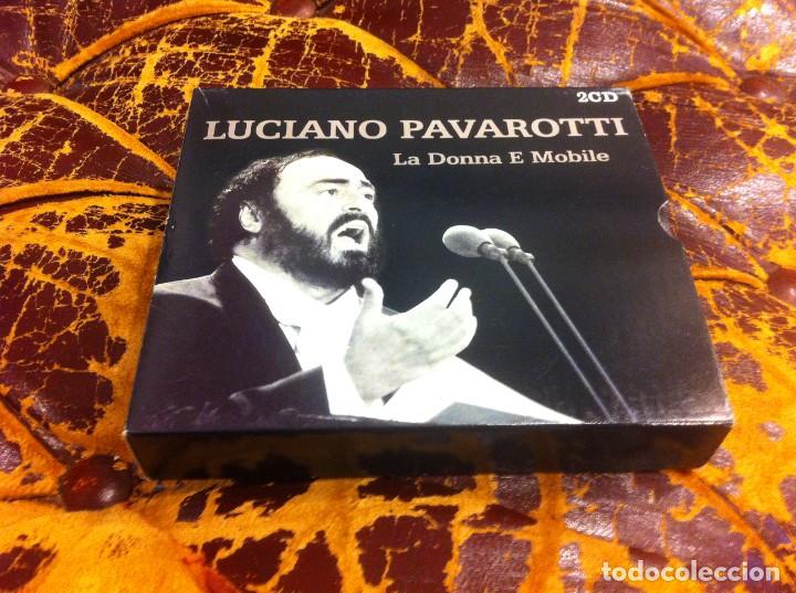 CDs de m&uacute;sica: CD. LUCIANO PAVAROTTI. LA DONNA E MOBILE (2 CD) - Foto 1