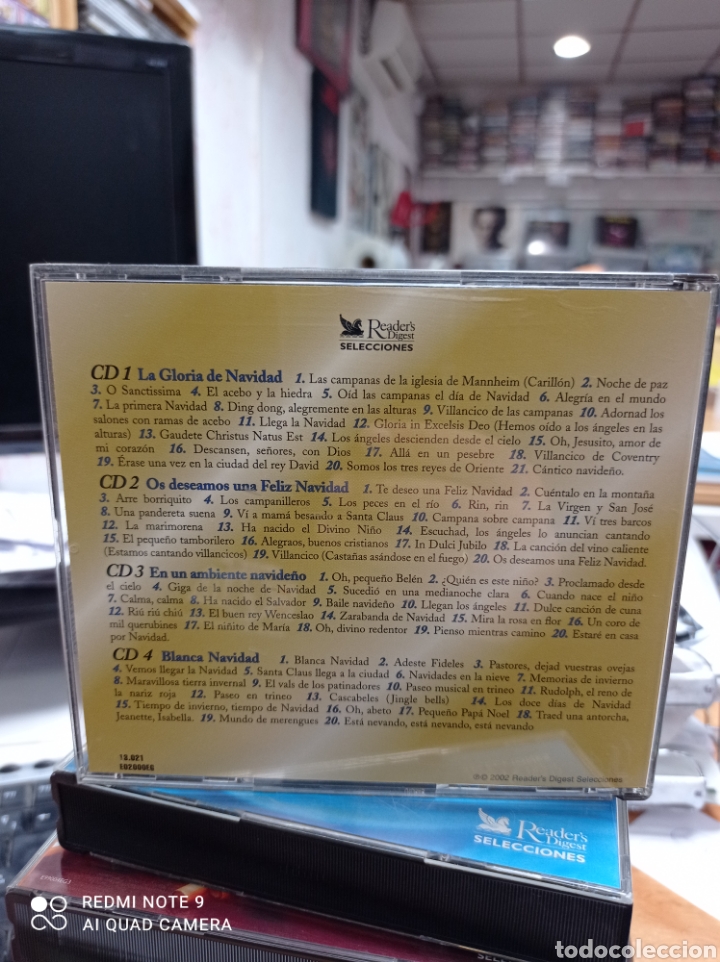 CDs de m&uacute;sica: Navidad m&aacute;gica 4 cds - Foto 2
