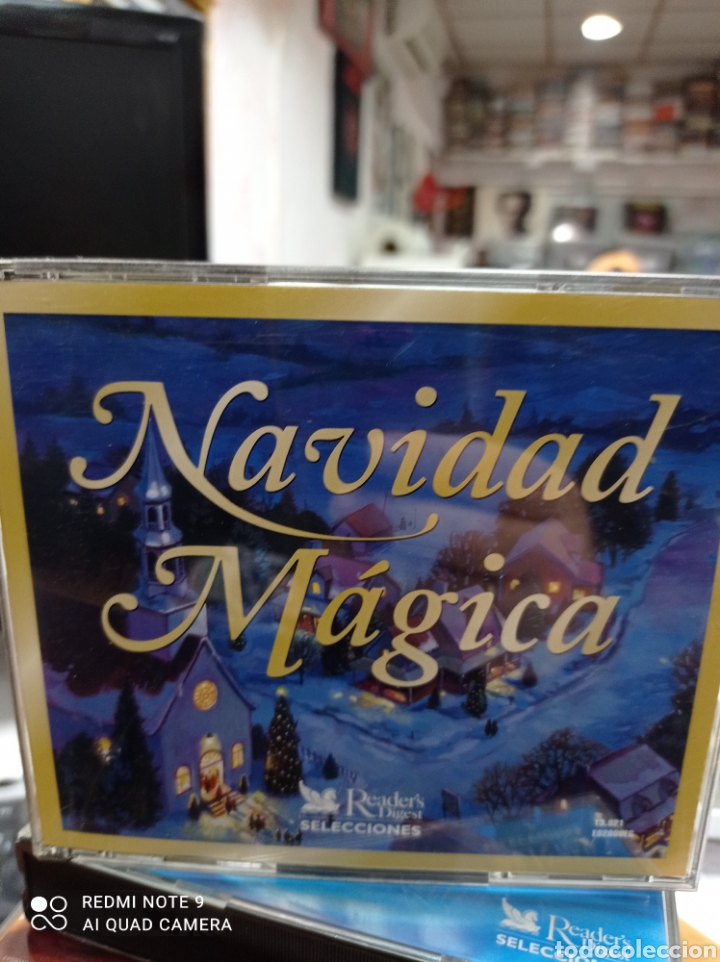CDs de m&uacute;sica: Navidad m&aacute;gica 4 cds - Foto 1