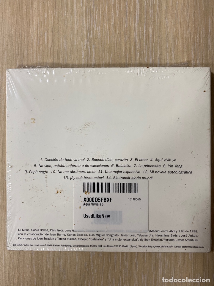 CDs de m&uacute;sica: CD - Le Mans - Aqu&iacute; Viv&iacute;a Yo - Foto 2