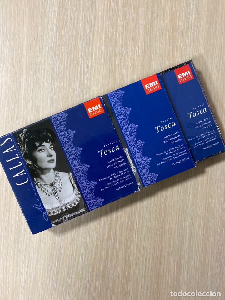 CDs de m&uacute;sica: CD- MAR&Iacute;A CALLAS - Puccini Tosca - Foto 1