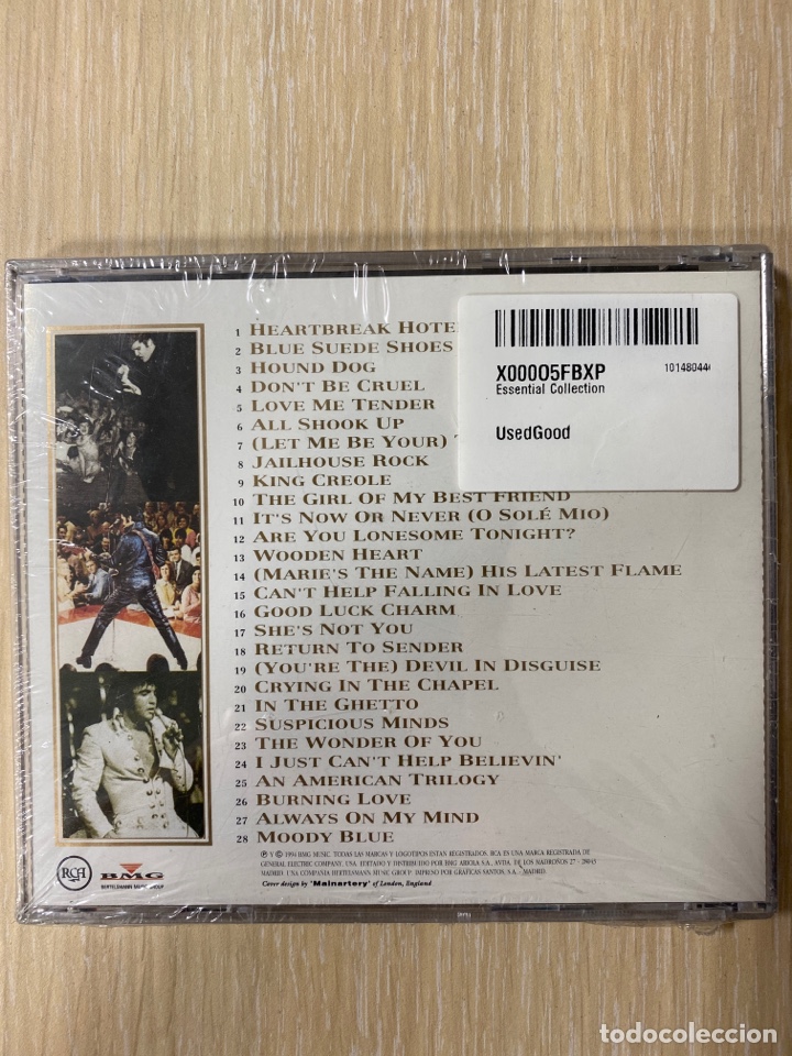 CDs de m&uacute;sica: CD - ELVIS - THE ESSENTIAL COLLECTION - Foto 2