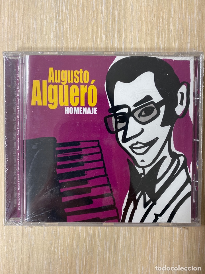 CDs de m&uacute;sica: CD - Augusto Alguer&oacute; - Homenaje - Foto 1
