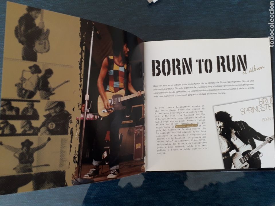 CDs de m&uacute;sica: CD BRUCE SPRINGSTEEN. BORN TO RUN (LIBRO + CD) EL PAIS - Foto 2