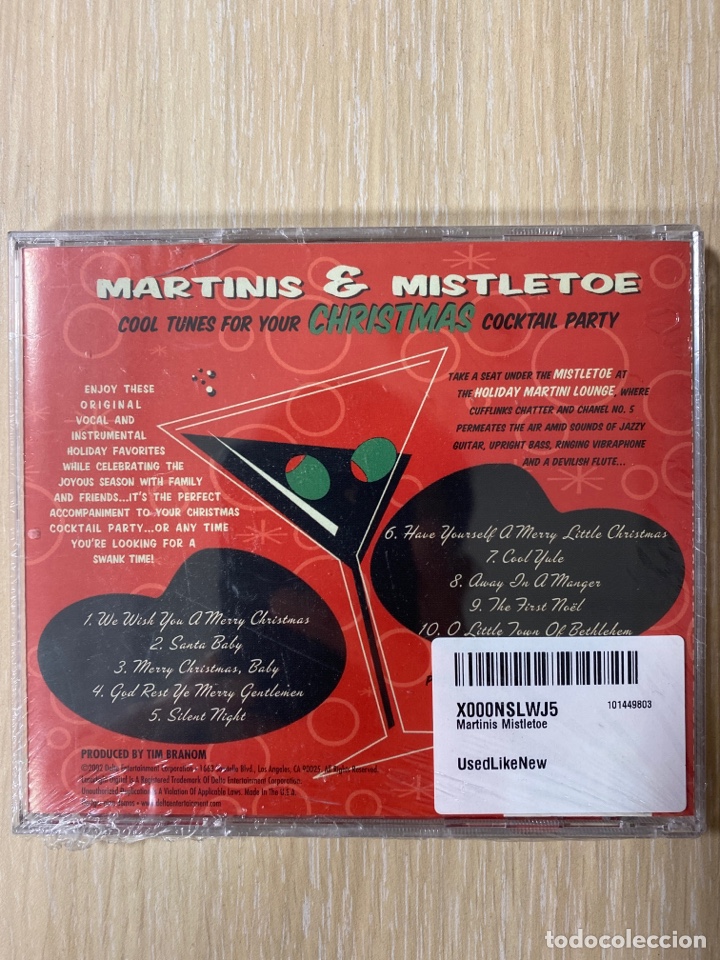 CDs de m&uacute;sica: CD - MARTINIS & MISTLETOE - Foto 2