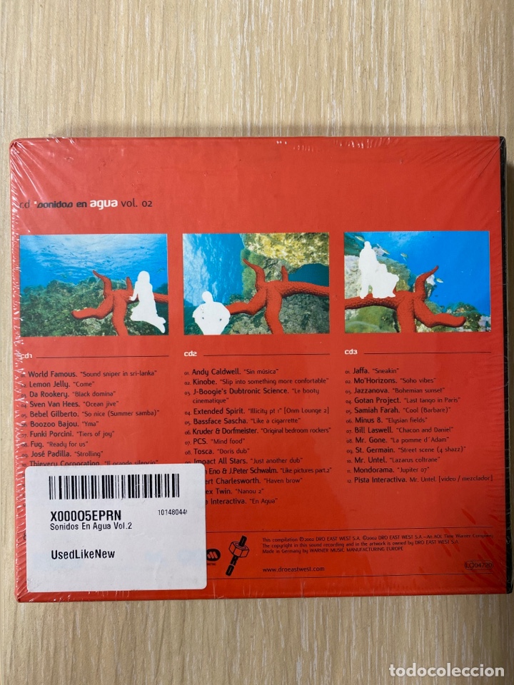 CDs de m&uacute;sica: CD - SONIDOS EN AGUA - Edici&oacute;n de 3 CD&rsquo;s - Foto 2