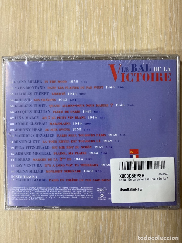 CDs de m&uacute;sica: CD - LE BAL DE LA VICTOIRE - Foto 2