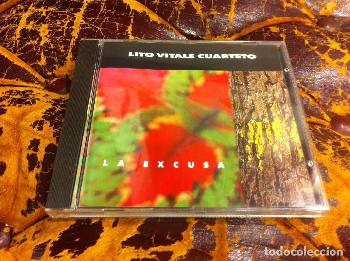 CDs de m&uacute;sica: CD. LITO VITALE CUARTETO. LA EXCUSA. 1992 - Foto 1