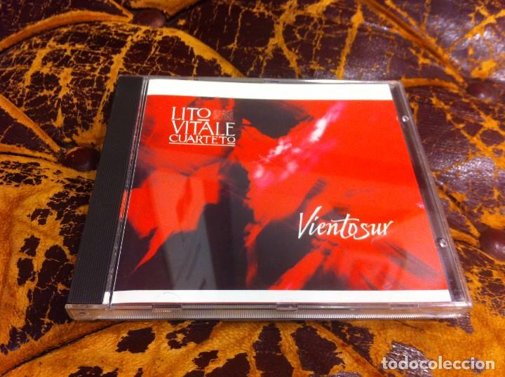 CDs de m&uacute;sica: CD. LITO VITALE CUARTETO. VIENTO SUR. 1990 - Foto 1