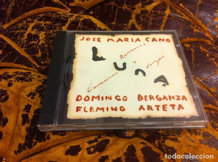 CDs de m&uacute;sica: CD. JOS&Eacute; MAR&Iacute;A CANO. LUNA - Foto 1