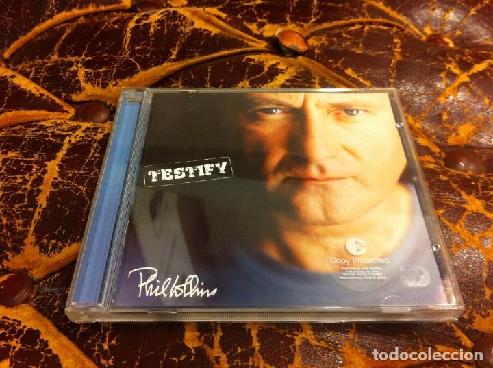 CDs de m&uacute;sica: CD. PHIL COLLINS. TESTIFY - Foto 1
