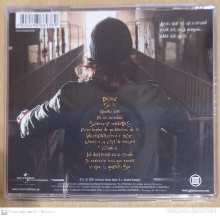CDs de m&uacute;sica: ANTONIO OROZCO (EL PRINCIPIO DEL COMIENZO) CD 2004 - Foto 2