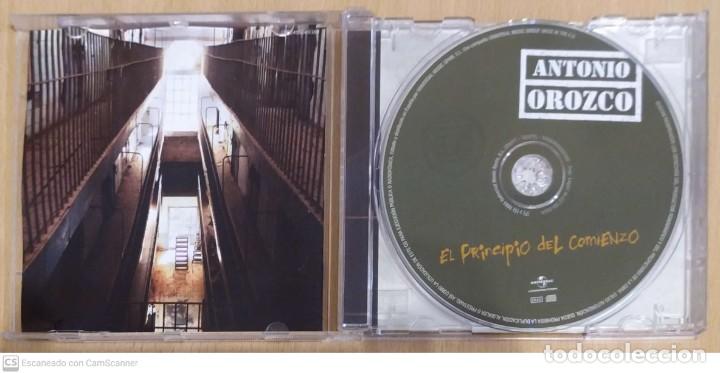 CDs de m&uacute;sica: ANTONIO OROZCO (EL PRINCIPIO DEL COMIENZO) CD 2004 - Foto 3