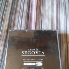 CDs de Música: CD ANDRÉS SEGOVIA DOBLE GOLD COLLECTION BACH ALBENIZ MILAN SOR FRESCOBALDI WEISS TANSMAN. Lote 317187263