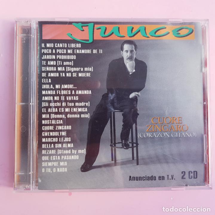 CDs de m&uacute;sica: CDs(2)-JUNCO-CUORE ZINGARO-HORUS-1998-. - Foto 2
