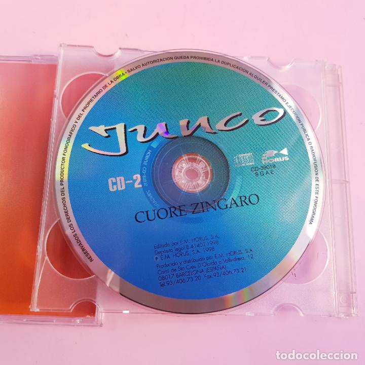 CDs de m&uacute;sica: CDs(2)-JUNCO-CUORE ZINGARO-HORUS-1998-. - Foto 5