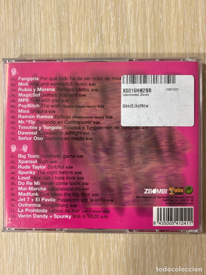 CDs de m&uacute;sica: CD - INTERMENTAL DANZE Colecci&oacute;n de 2 CD&rsquo;s - Foto 2
