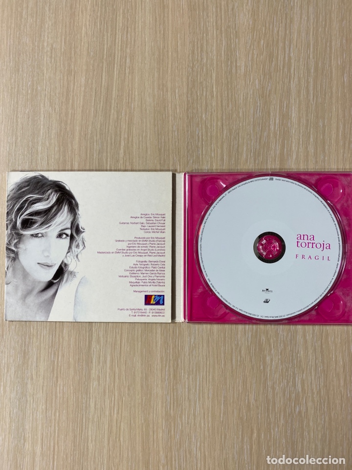 CDs de m&uacute;sica: CD - ANA TORROJA - FR&Aacute;GIL - Foto 2