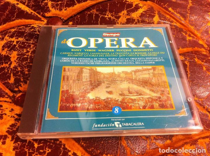 CDs de m&uacute;sica: CD. TIEMPO. DE OPERA. VOLUMEN VIII - Foto 1