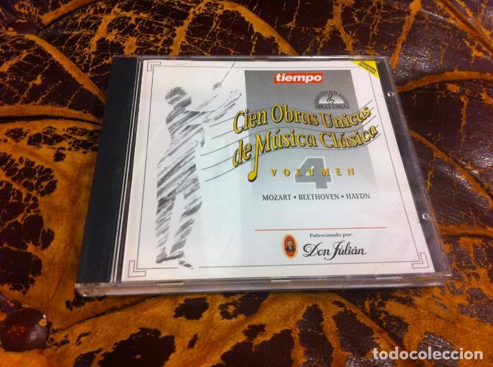 Music CDs: CD. TIEMPO. CIEN OBRAS &Uacute;NICAS DE M&Uacute;SICA CL&Aacute;SICA. VOLUMEN 4