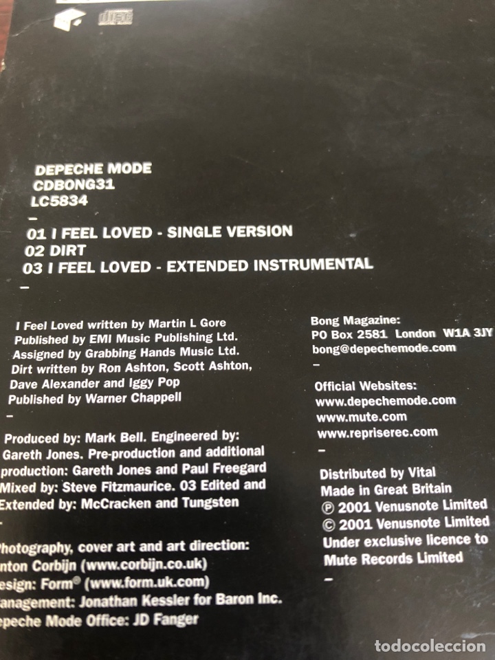 CDs de m&uacute;sica: Depeche Mode - Foto 3
