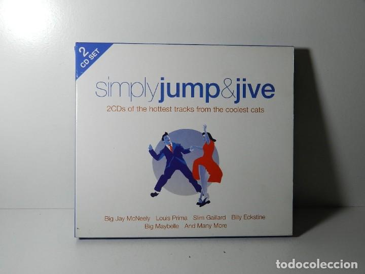 CD de M&uacute;sica: DISCO 2 X CD. Simply Jump & Jive. COMPACT DISC.