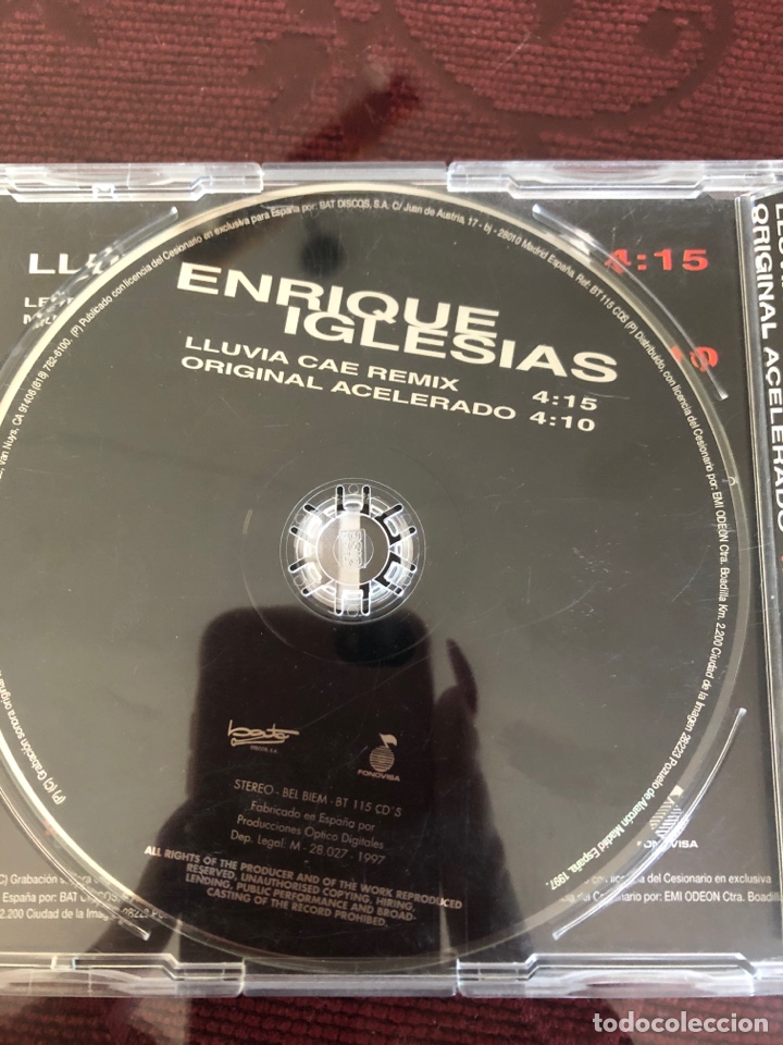 CDs de m&uacute;sica: Enrique iglesia - Foto 3