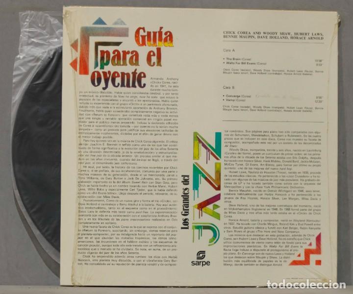 CDs de m&uacute;sica: LP. LOS GRANDES DEL JAZZ. CHICK COREA. 3 - Foto 2