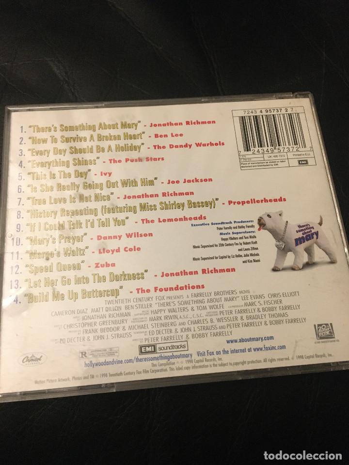 CDs de m&uacute;sica: Algo pasa con Mary (BSO) CD - Foto 2