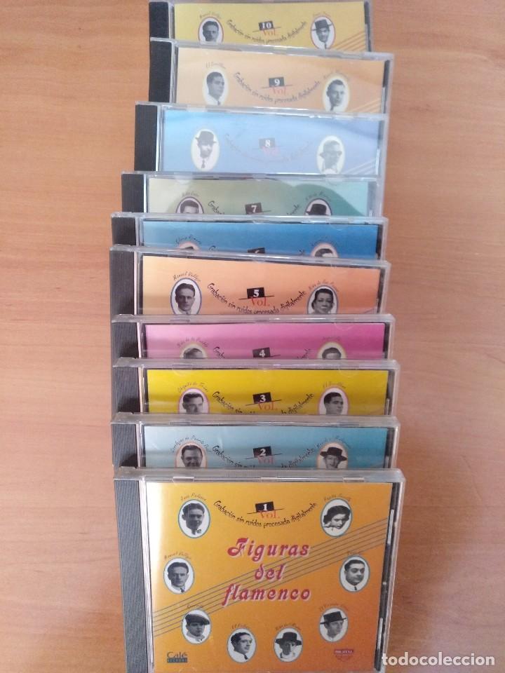 Music CDs: COLECCION FIGURAS DEL FLAMENCO 10 CDS