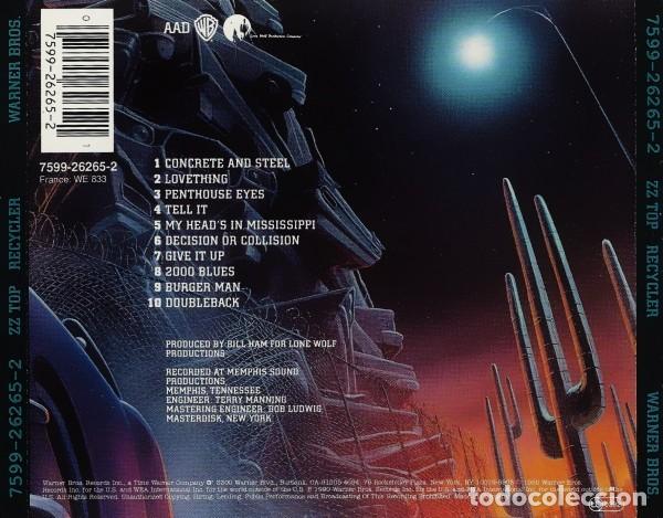 CDs de m&uacute;sica: ZZ Top - Recycler - CD - Foto 2