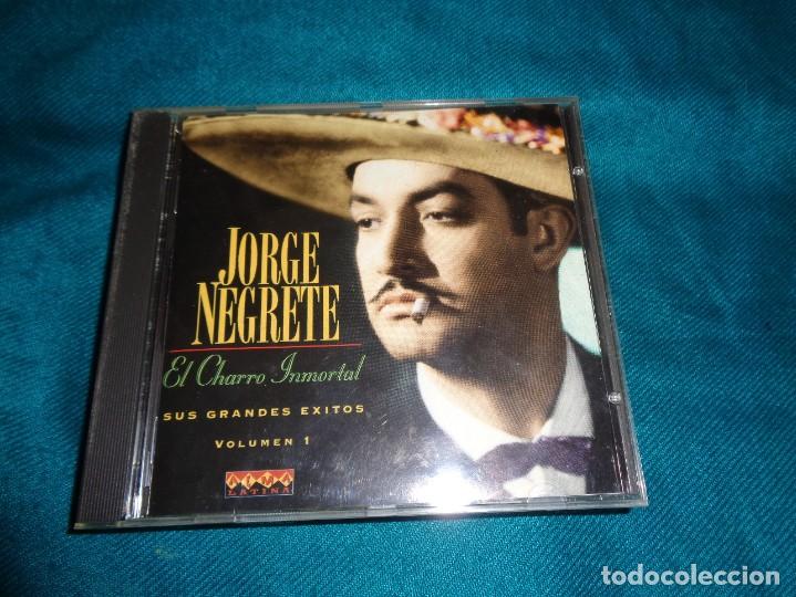 CDs de m&uacute;sica: JORGE NEGRETE, EL CHARRO INMORTAL. VOL. 1. CD.IMPECABLE(#) - Foto 1