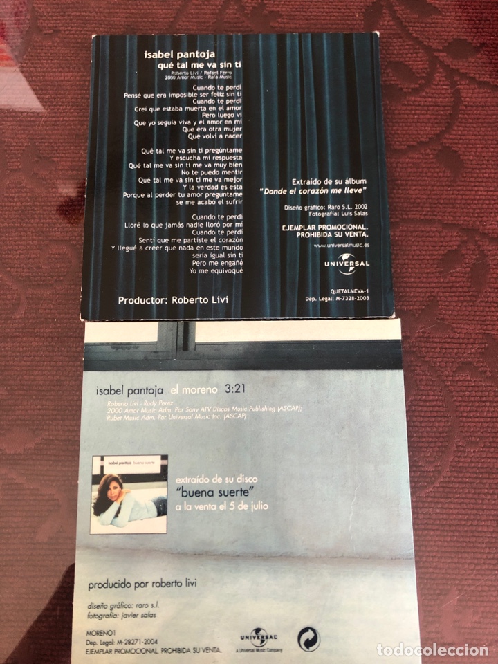 CDs de m&uacute;sica: Isabel Pantoja - Foto 2