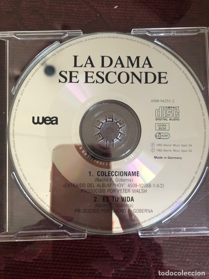 CDs de m&uacute;sica: La dama se esconde - Foto 3