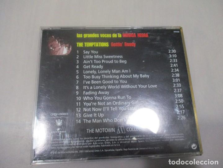 CDs de m&uacute;sica: THE TEMPTATIONS Gettin ready DI2895 - Foto 2