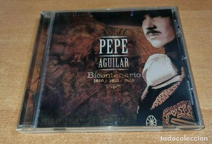 Musik-CDs: PEPE AGUILAR Bicentenario CD ALBUM DEL A&Ntilde;O 2010 MEXICO MUY RARO CONTIENE 13 TEMAS CHAPARRITA