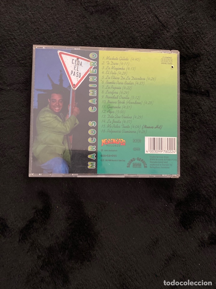 CDs de m&uacute;sica: CD MARCOS CAMINERO, LOS &Eacute;XITOS. - Foto 2