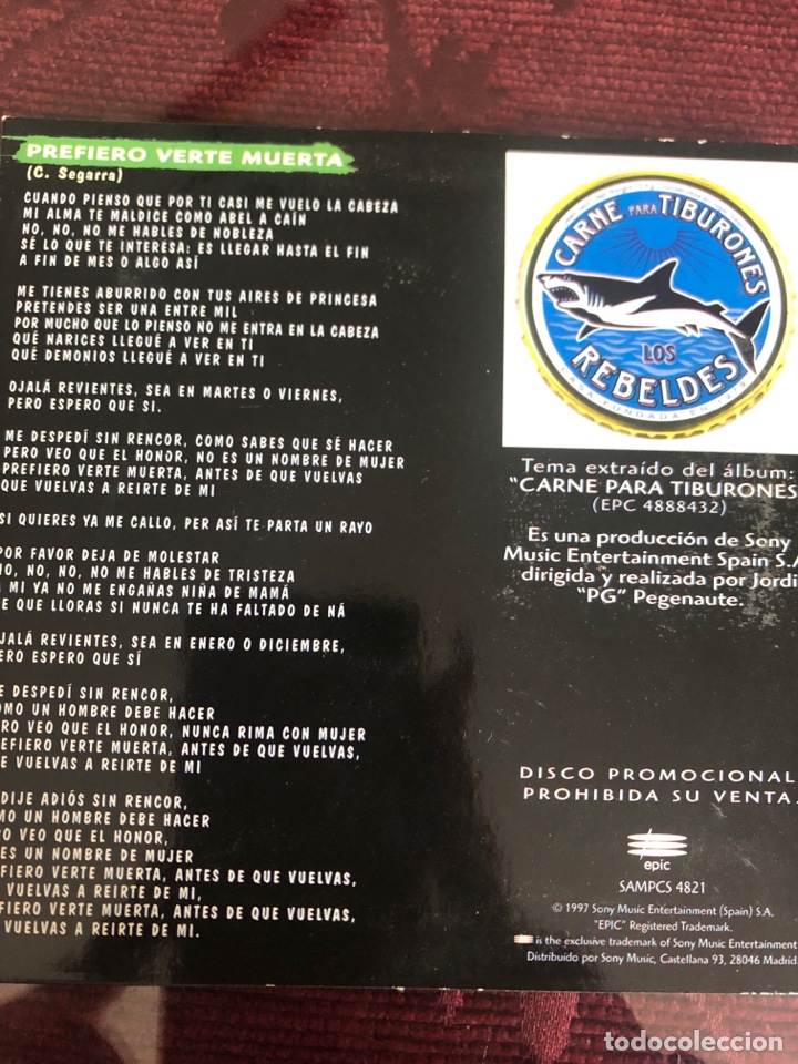 CDs de m&uacute;sica: Los Rebeldes - Foto 2